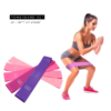 Fitnessband 5er Set - (Peach edition)