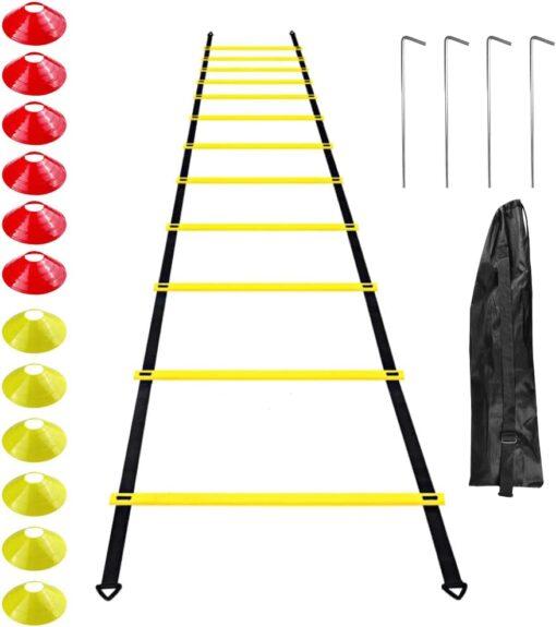 Koordinationsleiter Trainingsleiter  5M mit Tasche - Bild 2