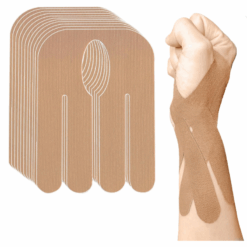 PreCut KINESIOTAPE pour poignet - pack de 10 (beige)
