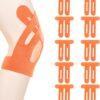 PreCut Kinesiotapes Genou - Pack de 10 (Orange)