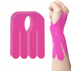 PreCut KINESIOTAPE pour poignet - pack de 10 (rose)